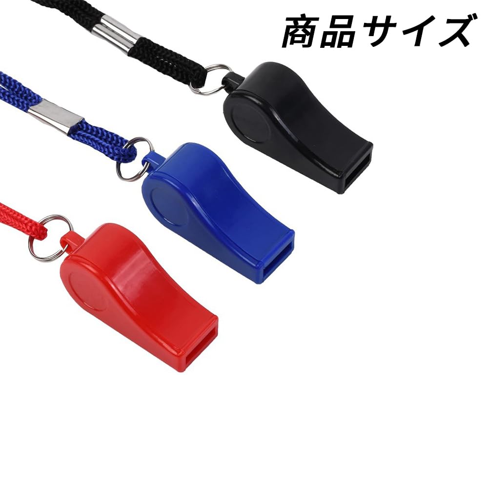 YAARUJEE Whistle Disaster Prevention 7 Pieces 7 Colors Ultra Light