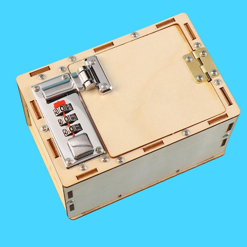 DIY Mechanical Combination Lock Kit: Science Experiment & STEM Education Aid for Schools