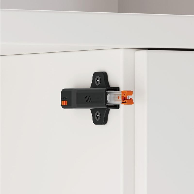 Heavy Type Auto Closing Cabinet Hinge Quiet Door Closer For Bathroom Wardrobe Child Safe Smooth Operation