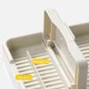 Foldable Pot Lid Holder Plastic Material Heat-Resistant Kitchen Storage Shelf Multifunctional Space Saving Tableware Storage