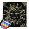 Divinations Tischdecke Monde und Sonne Astrologie Tarots Karten Tischdecke Altäre Tuch Divinations Brettspiel Zubehör