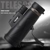 Telescopio Portatile da Campeggio all'Aperto Monoculare ad Alta Definizione Visione Notturna in Condizioni di Scarsa Illuminazione Per Caccia Con Treppiede e Morsetto a Molla