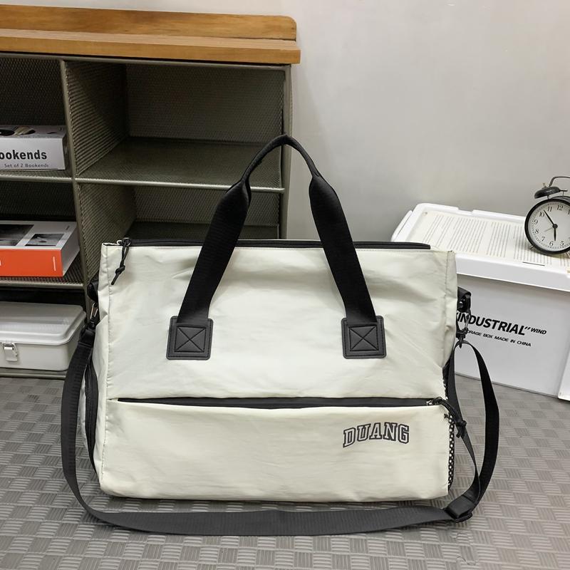 Herren-Kurzstreckenreisetasche mit Trocken-/Nasstrennung, leichte Gepäcktasche, tragbare Fitnesstasche mit großem Fassungsvermögen für Damen mit getrennten Schuhtaschen