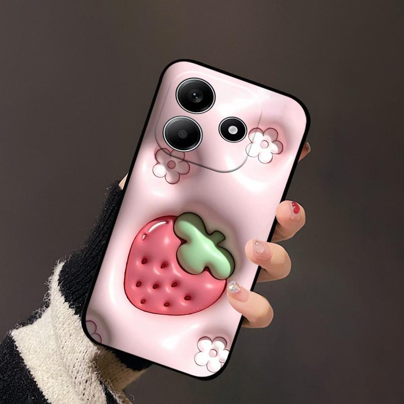 For Redmi Note 14 5G Case Cute Painted Silicone Soft TPU Phone Coque Capa For Redmi Note 14 4G Shockproof Fundas Bumper Cover