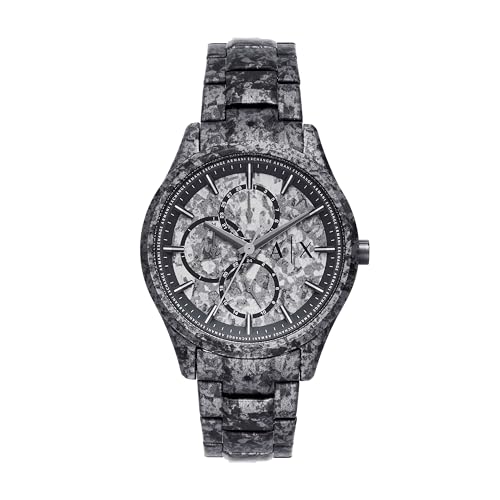 Armani Exchange Men s Multifunction Gunmetal Stainless Steel Watch, AX1885