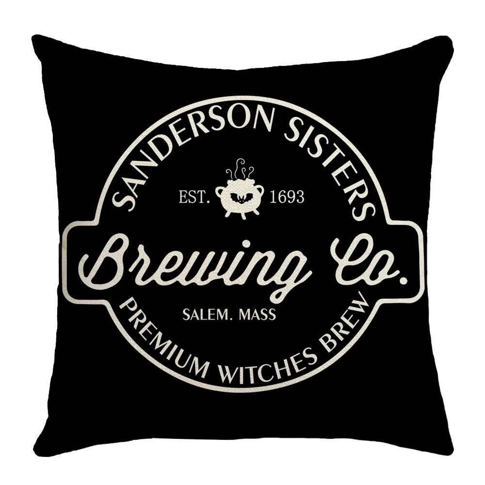 Pumpkin Ghost Print Pillowcase Halloween Decorations Couch Cushion Cover Home Decor Pillow Cover Cojines Decorativos Para Sofá