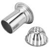 Roof Floor Drain Stainless Steel Non Blocking Balcony Outdoor Rain Bucket Drainage Parts Round 4in