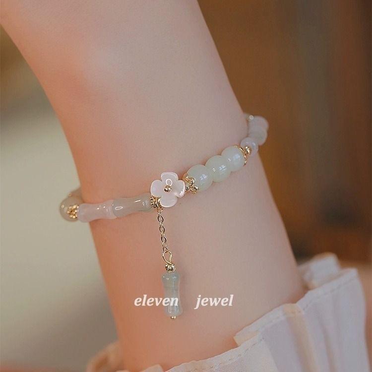 New Chinese Icing On the Cake Bracelet, Women's National Style Bamboo Bracelet, Give Retro Niche Bracelet Gentle Gift