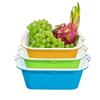 Camellia Double-Layer Draining Basket