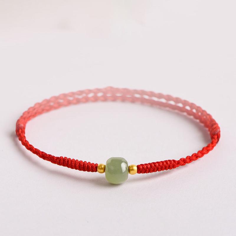 Chinese Style Handmade Adjustable Woven Rope Bracelets For Women Men Versatile Lucky Bracelets Jewelry Accessories Gifts