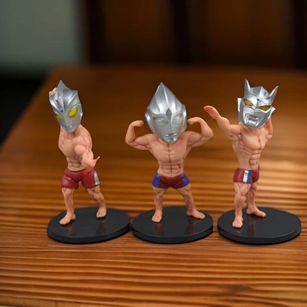 Anime Ultraman model, 10cm