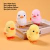 1pc Jumping Chicken Duck Toy, Simulation Plush Jumping Duck Interactive Toy, Small Animal, Birthday Gift