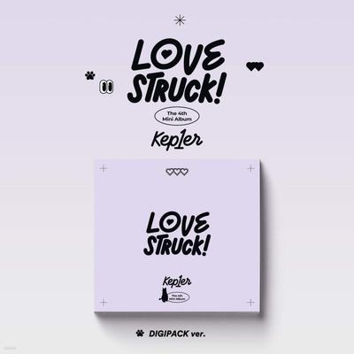 Kep1er (Kepler) - 4th Mini Album: LOVESTRUCK! [DIGIPACK Ver.] [Randomly Sent Out of 9 Types]