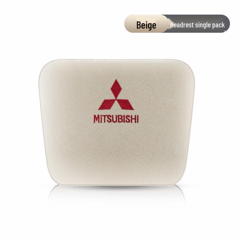 Mitsubishi-Compatible Car Headrest and Lumbar Support Pillow, Maybach Style