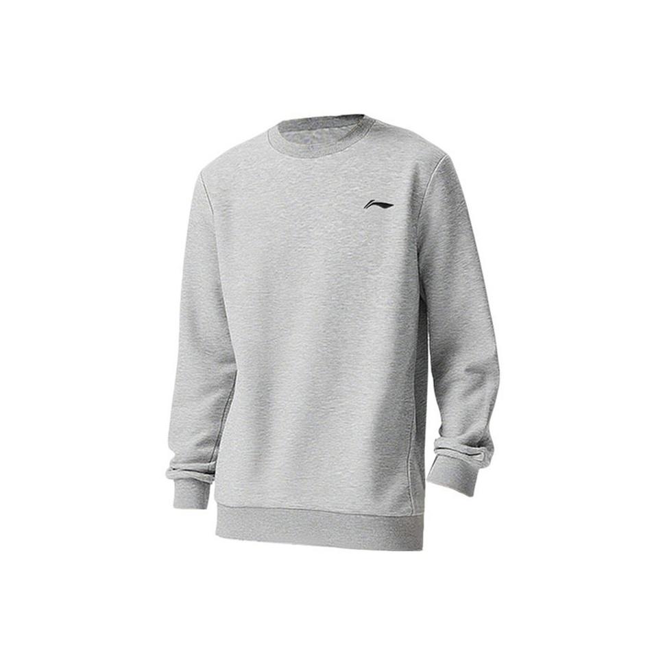 Li-Ning Simple Sports Versatile Round Neck Sweatshirt Men tops AWDCE41-2