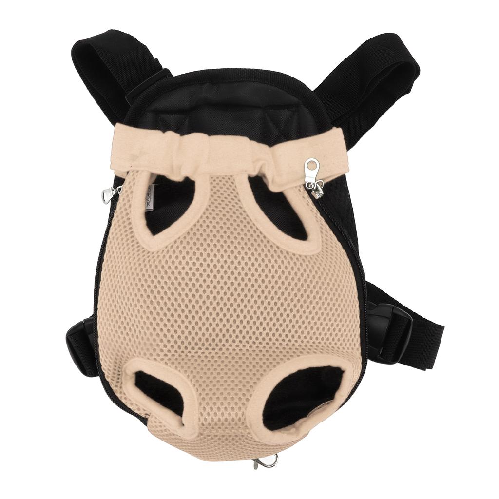 Haustier Brustrucksack Atmungsaktiv Tragbar Haustier Front Katze Hunde Tragerucksack für Wandern Reisen Fahrrad
