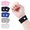 1 Par de Munhequeiras de Segurança Esportivas Suporte para Pulso Enjoo de Viagem Enjoo do Mar Pulseiras Anti Enjoo de Movimento Pulseiras Anti Náusea