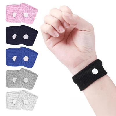 1Pair Sports Safety Wristbands Wrist Support Carsickness Seasick Anti Motion Sickness Wrist Bands Anti Nausea Wristbands