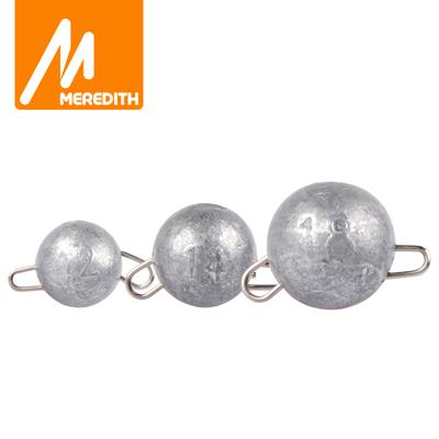 MEREDITH Hook Aggravated 2g 4g 6g 8g 10g 12g 14g 16g 18g Jig Head Deep Water Bullet Weight Soft Lure Baits Fishing Tackle