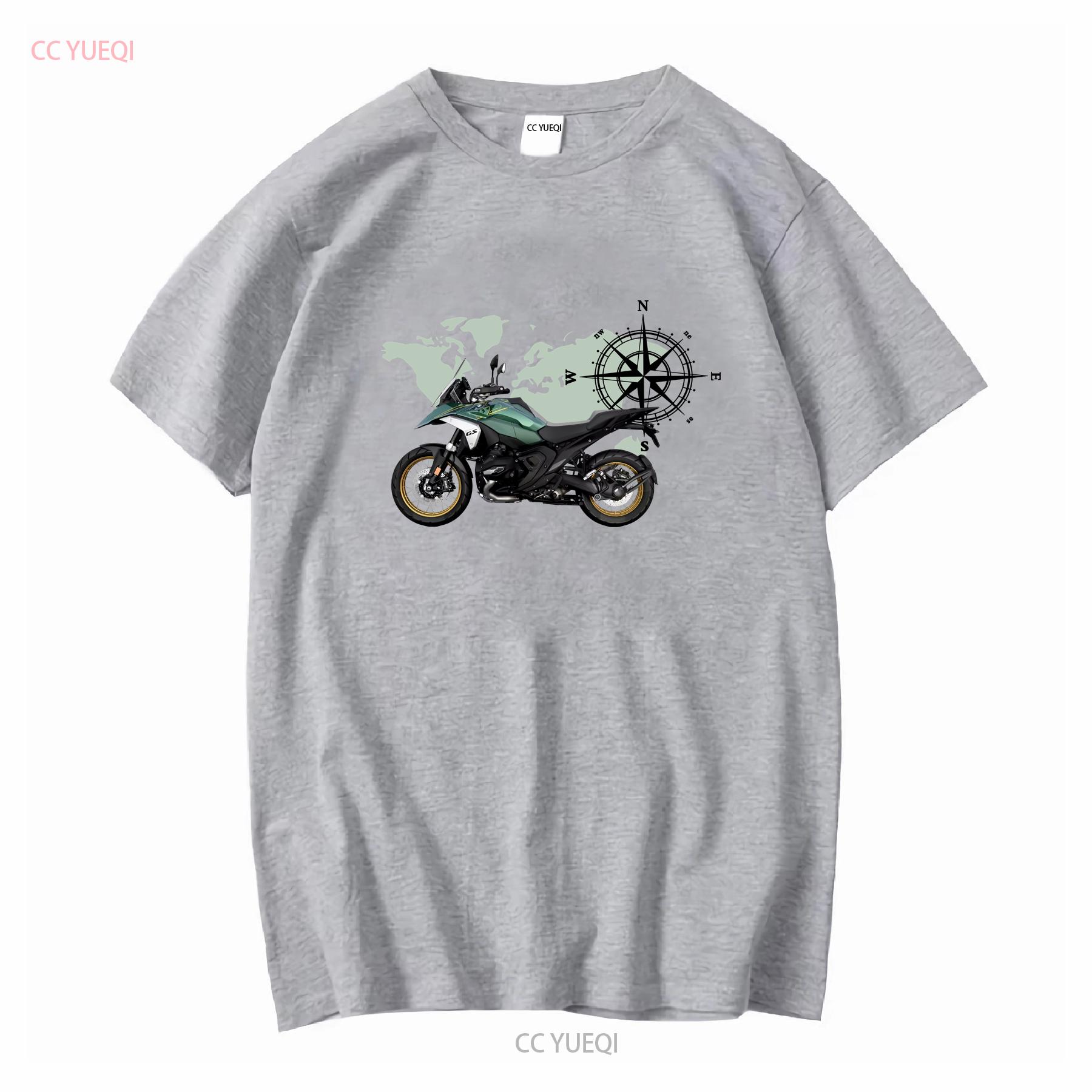 

For R 1300 GS fans Motorcycle T shirt 1300GS Biker long or short sleeves vintage Washed Versatile Top For Everyday Wear graphic M