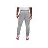 Jordan Solid Color Logo Elastic Waist Fleece-Lined Knit Jogger Pants Men Bottoms Grey DQ7469-091