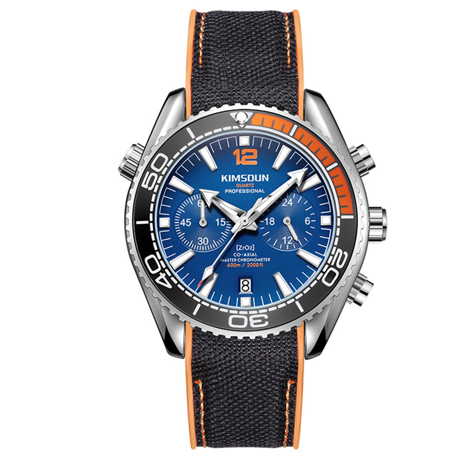 

Мужские водонепроницаемые светящиеся наручные часы-будильник для бега One Size