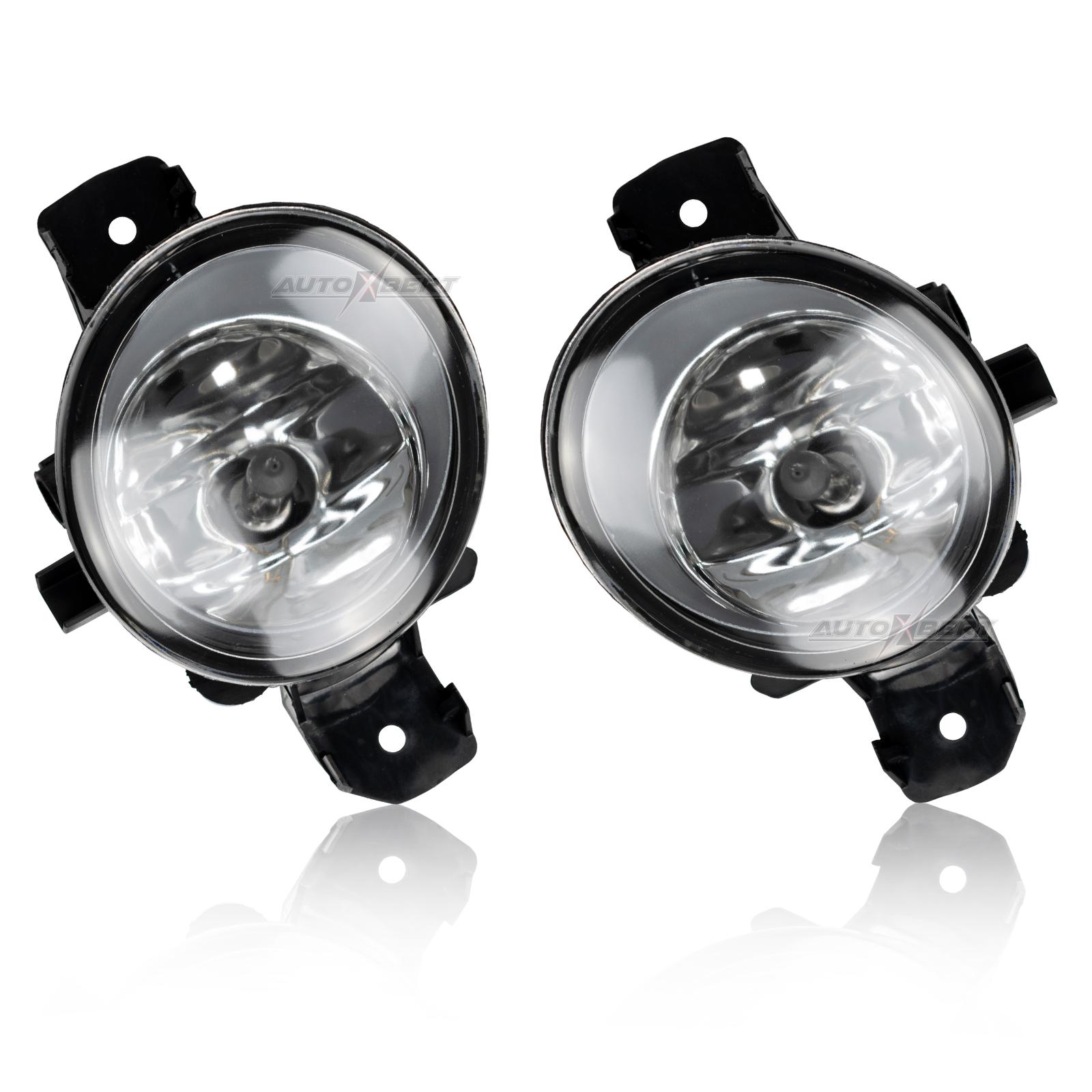 

Пара стеклянных линз, передний бампер, противотуманные фары, галогенные фары, лампы для Nissan X-Trail Rogue Versa Qashqai Altima Primera Maxima Sunny белый