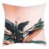 New Artistic Abstract Print Plant Print Pillowcase Home Sofa Cushion Cover