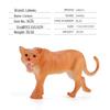 12-Piece Wild Animal Figurine Set: Hippo, Lion, Zebra, Rhino - Educational Models for Kids