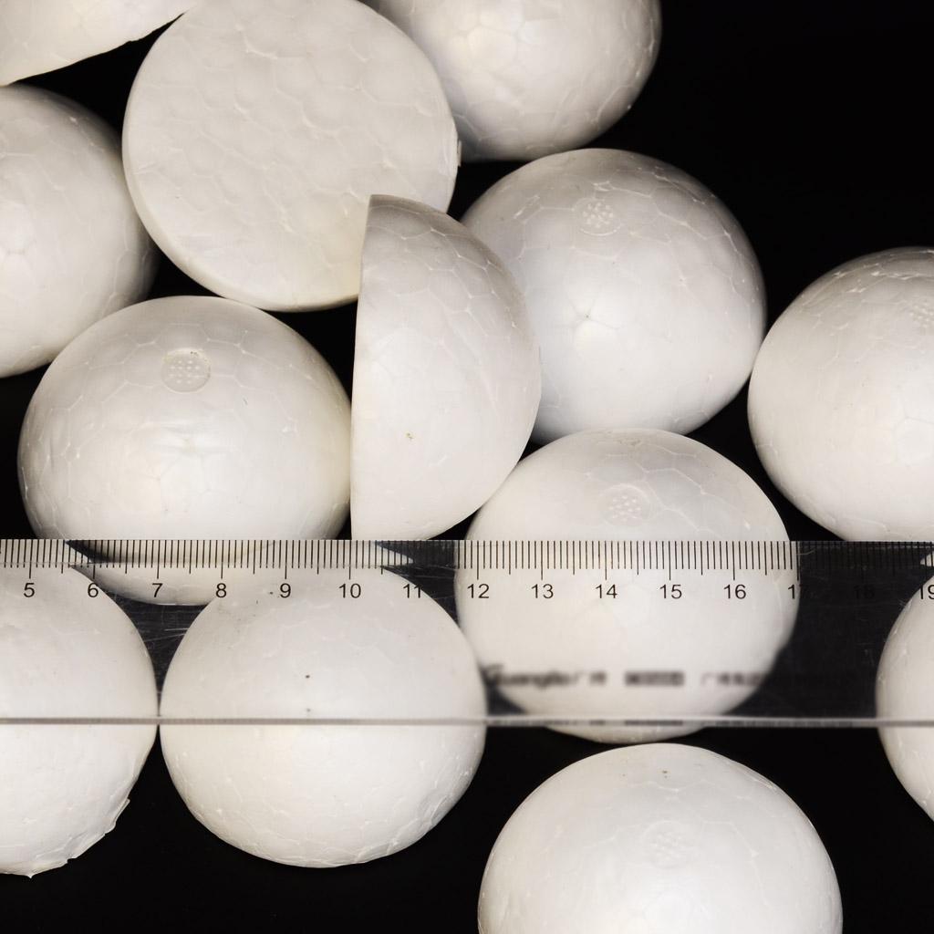 50 Pcs Half Round Styrofoam Polystyrene Foam Balls Sphere Kids Painted DIY Craft 50 Pcs Half Round Styrofoam Polystyrene Foam Balls Sphere Kids Painted DIY Craft