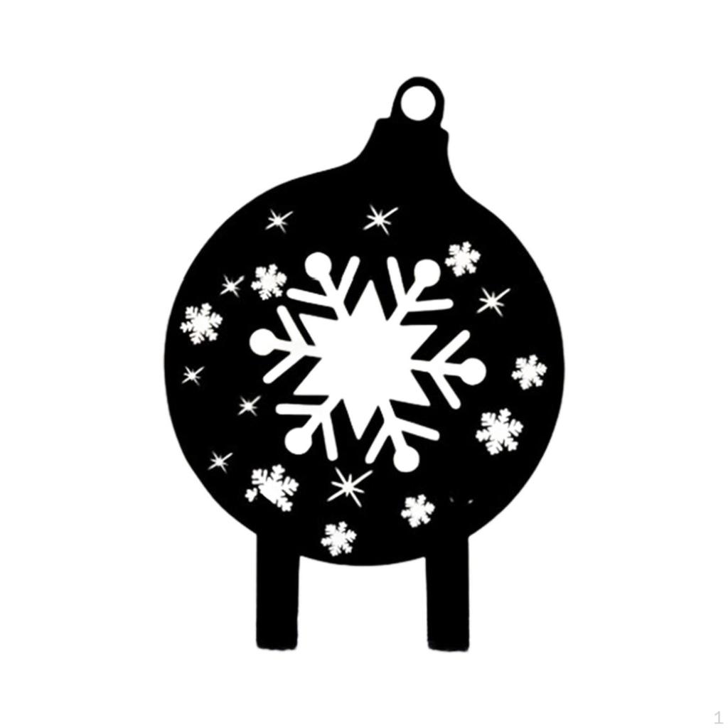 Christmas Garden Signs, Hollow Stake Decoration, Lawn Sign, Sign for Wedding,