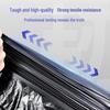 HUQUE Extra Large 100x120cm Thickened Flat Top Garbage Bags, 50 Count