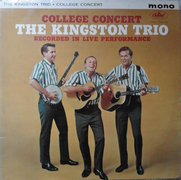 LP Record KINGSTON TRIO - College Concert T1658 Capitol Records 1962 UK Pop Used
