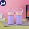 316 Stainless Steel Portable Flower Cups Portable Campus Male and Female Students Carry Thermos Cups Outdoor Suction Cups