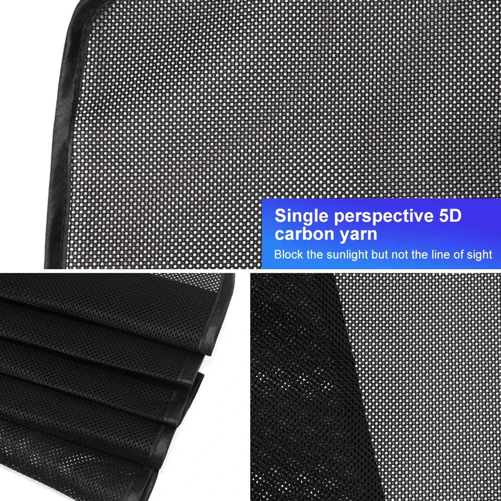 Car Side Window Sun Shade Magnet Privacy Curtains Advanced UV Reflection Anti Glare UV Block Sunshade for Front/Back Window