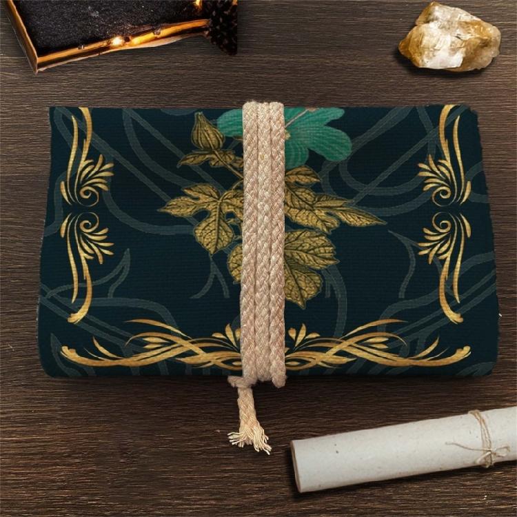 Tarots Storage Bag Multipurpose Gift Packaging Pouches Board Game Card Bag Foldable Card Organizers Rolls Up Card Sleeve