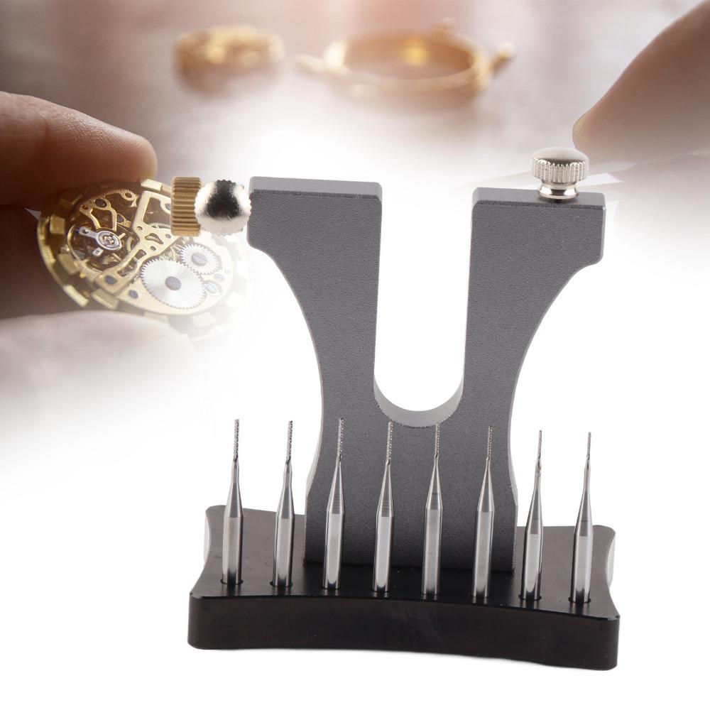 High Hardness Alloy Watch Screw Extractor Plastic Storage Box Watch Repair Tool Jewelry Repairing