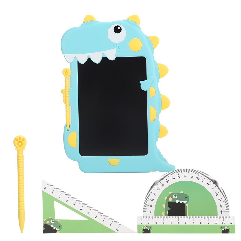 8.5in LCD Writing Board Intelligent Graphics Tablet Learning Educational Tool for ChildrenBlue with Yellow