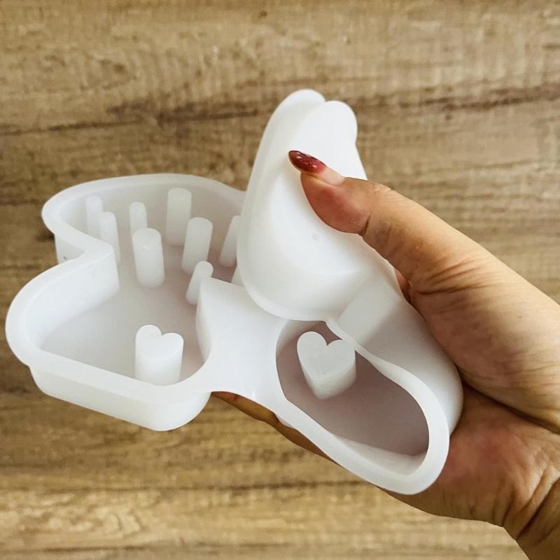 Silicone Crafting Molds Unique Mushroom Shape Candle Molds Silicone Soap Molds Resin Art Moulds Silicone Texture