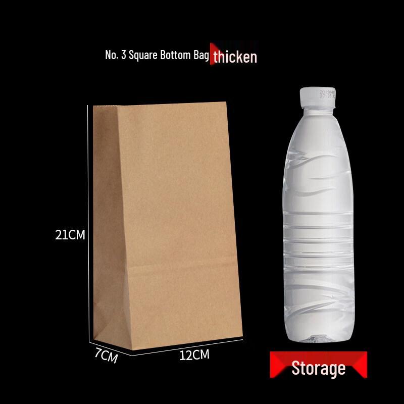 Yipan Disposable Kraft Paper Food Bags