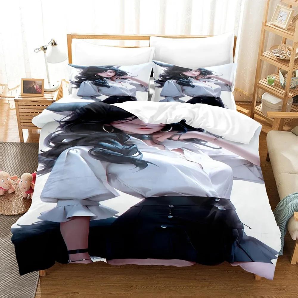 Sexy Fox Girl Bedding Set High-grade Duvet Cover Youth Bed Cover Set Comforter Bedding Sets Quilt Cover King/Queen Bedding Set