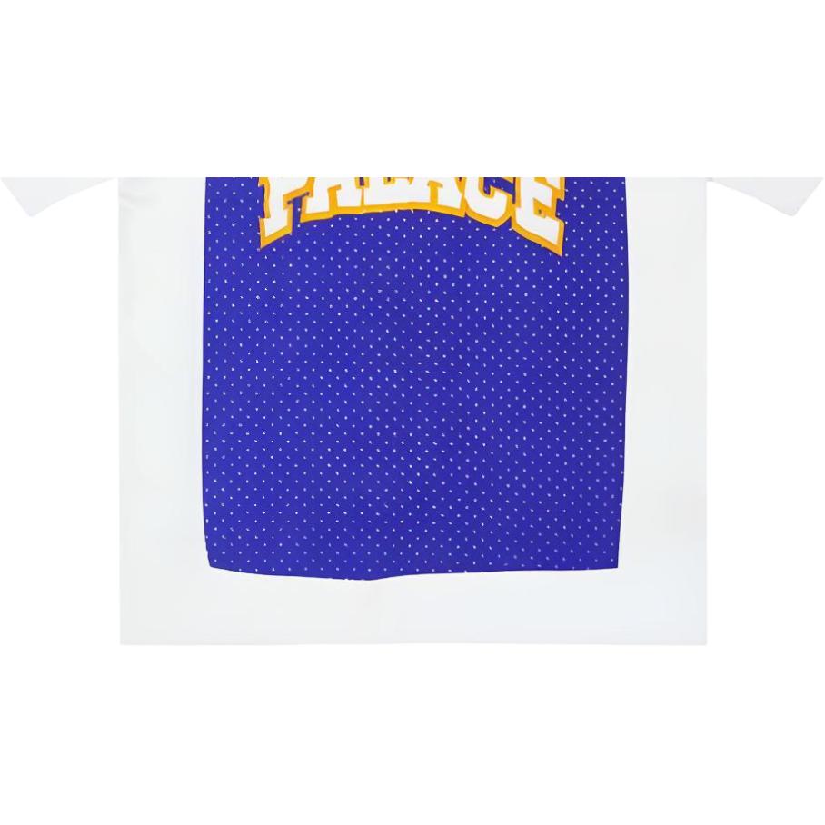 Palace SS22 Basketball Vest Print Crew Neck Short Sleeve T-Shirt Unisex Tops White PSSTS440