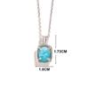 Natural Amazonite Jewelry Set Oval 7*9mm Earring Ring Real Gemstone925 Sterling Silver Fine Jewelry for Women Wife Mom Nice Gift