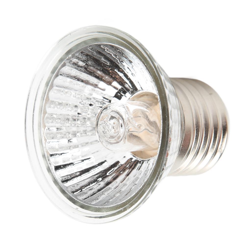 UVB Reptile Heat Lamp Bulbs Full Spectrum Energy Saving Sunbathe Heat Lamp for Amphibians 220‑240V Warm Light