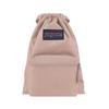 JanSport Draw Sack Drawstring Backpack 14L – Black / Misty Rose