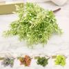 Easily Bent Artificial Leaf No Withering Plastic Delicately Cut Simulation Plant Wedding Decor