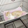 Breathable Mesh Cat Hanging Hammock Wear Resistant Hanging Sleeping Bed  for Cats and Dogs
