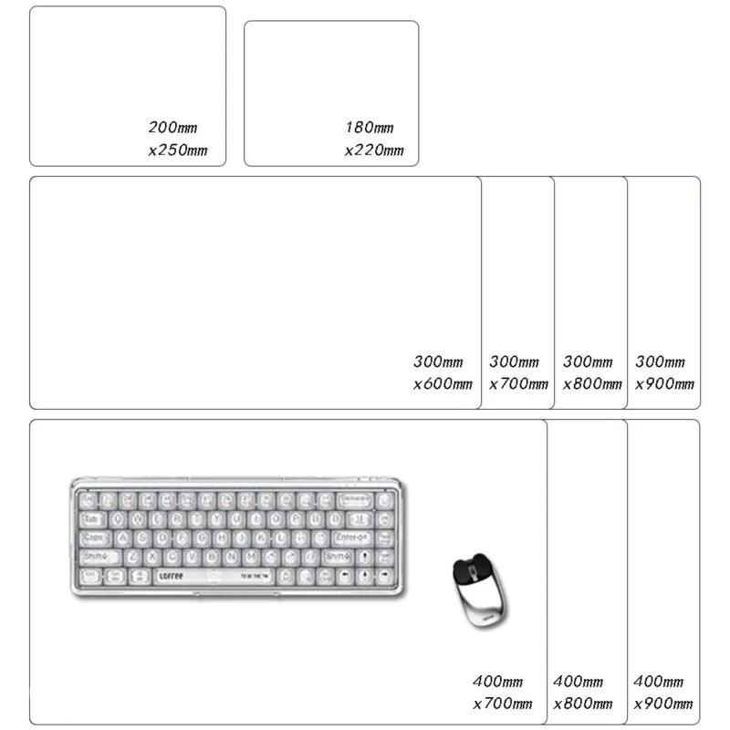 Large Mouse Pad Black White Anime BLEACH Mause Mats Gaming Accessories Office Gamer Keyboard Desk Mat Kurosaki Ichigo Mousepad
