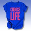 Retro Choose Life Shirt 80s Costume Tee Summer Casual Comfortable Base Layer TShirt HighQuality Streetwear Unisex