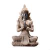 62KD Resin Buddhist Statue Figurine Buddhist Meditating Statue Sculpture for Indoor